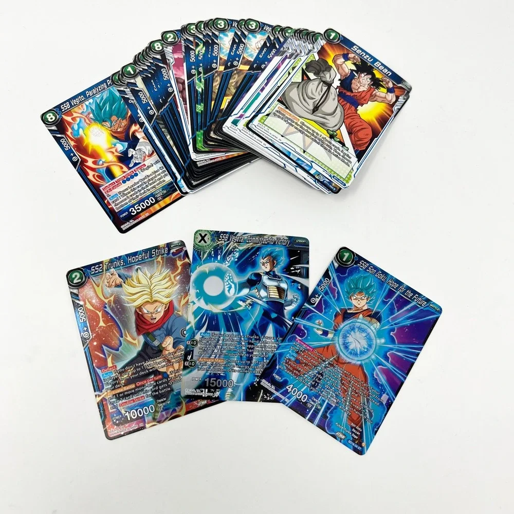Dragon Ball Super DBS TCG 43 Card Lot SD18 Blue Future Foil Cards